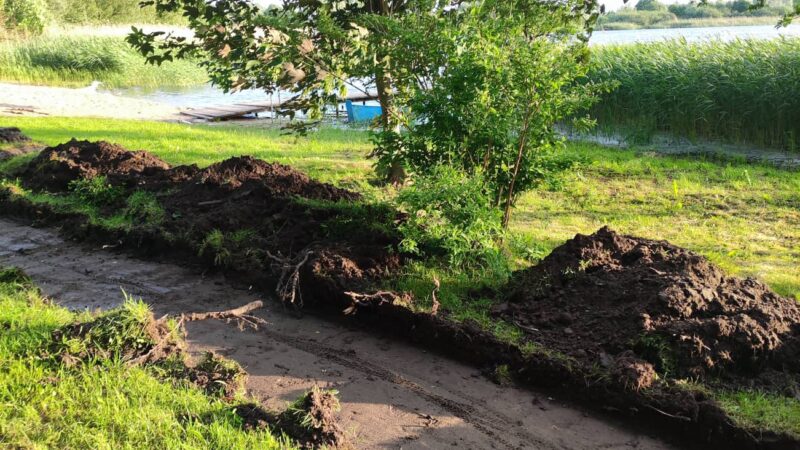 Gudelių miestelyje prasidėjo mistiniai žemės kasimo darbai