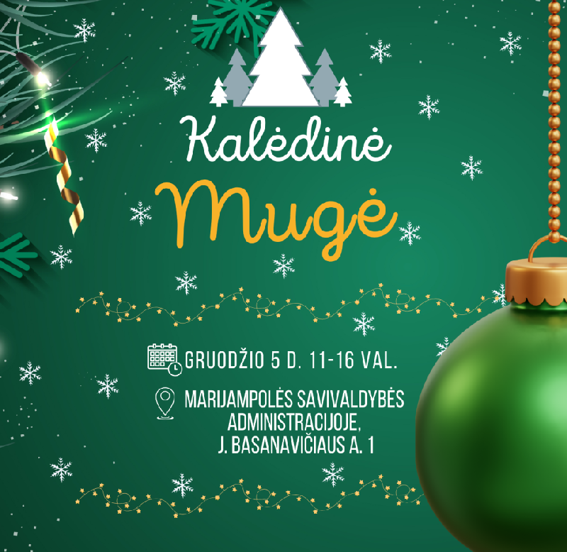 Kalėdinė mugė Mariampolėje