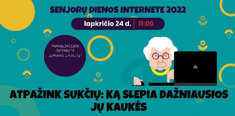 Senjorų dienos internete tęsiasi
