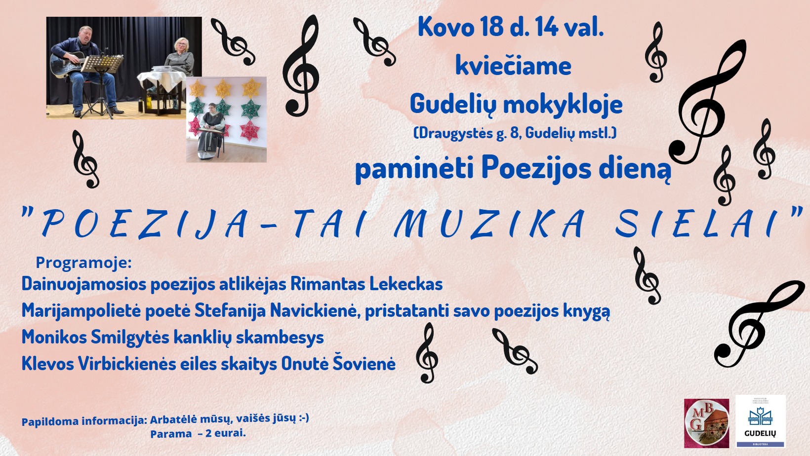 Poezijos diena Gudelių miestelyje