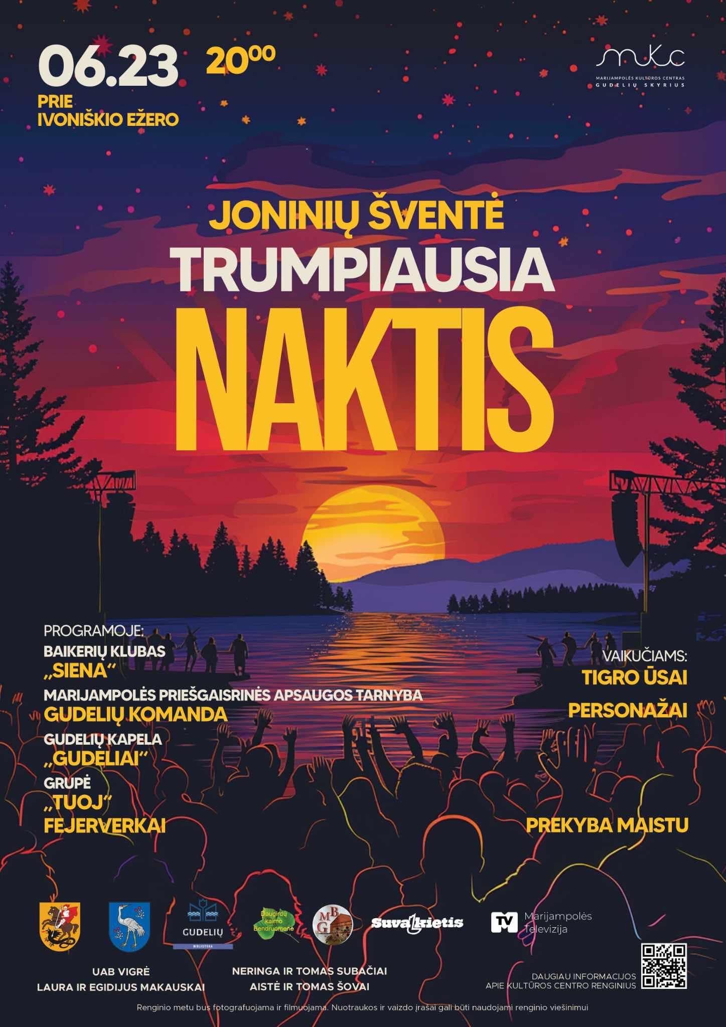 Joninių šventė Trumpiausia Naktis 2024