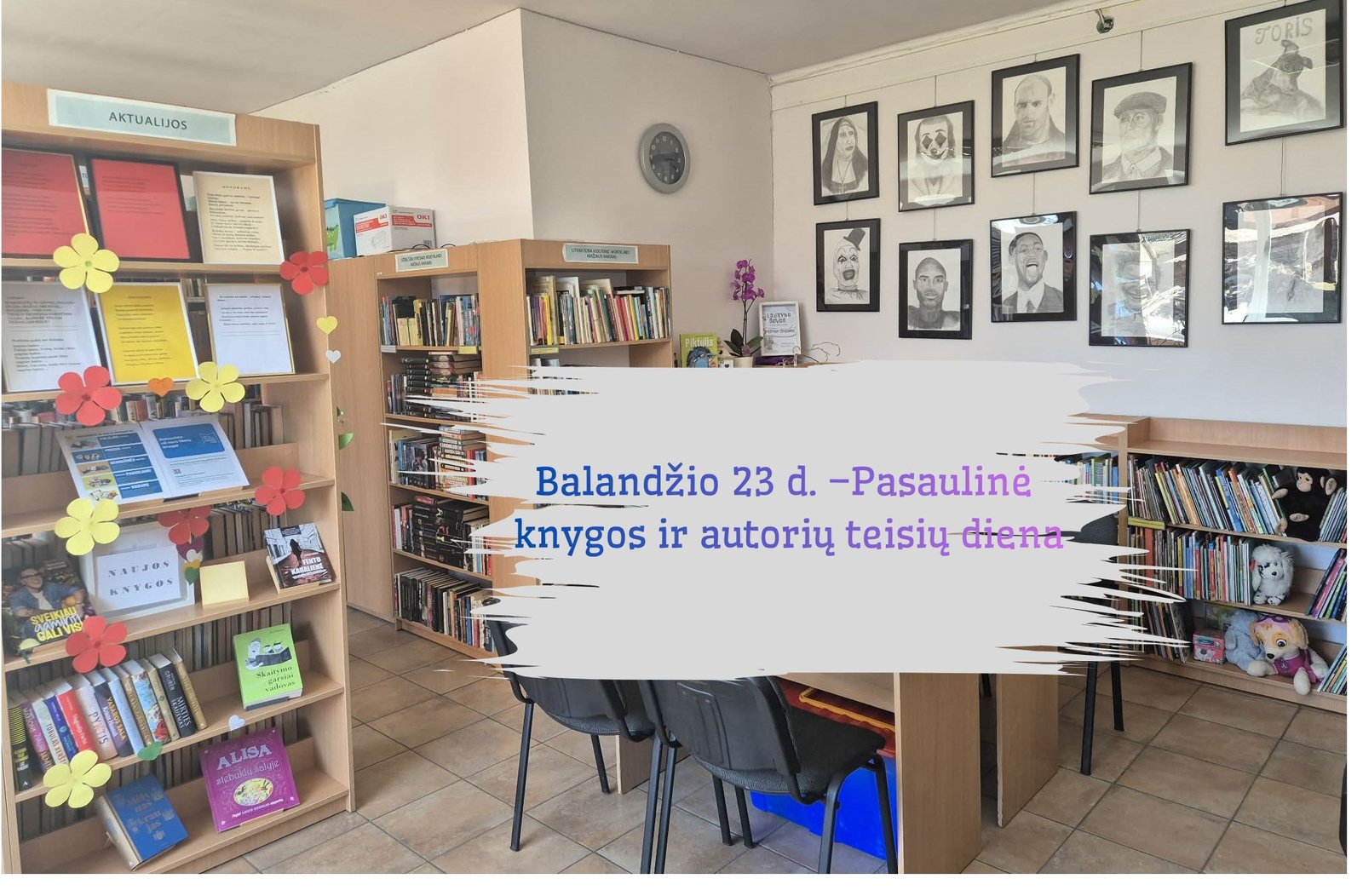 Pasaulinė knygos diena Gudelių bibliotekoje