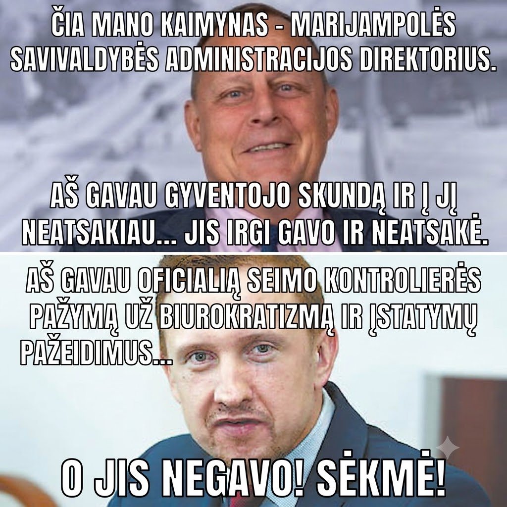 Savivaldybė tarnauja žmonėms ar savo pačių patogumui?